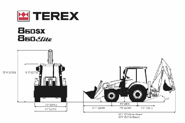 ����������-��������� TEREX 860 SX, 2010 �.�.
